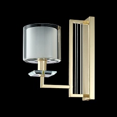 Бра Crystal Lux Nicolas AP1 Gold/White 2