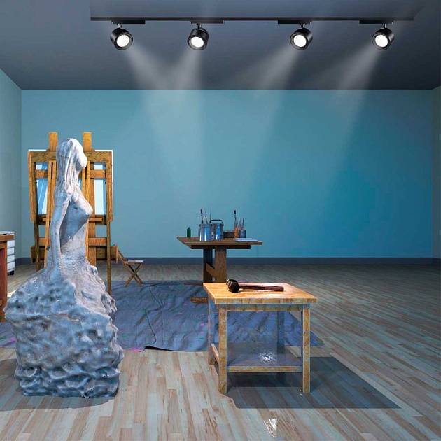 Трековый однофазный светодиодный светильник Novotech Port Pirum 358435 Фото № 3