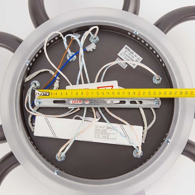 Потолочная светодиодная люстра Citilux Паркер Смарт CL225A190E Фото № 2