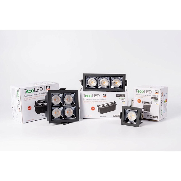 Встраиваемый светодиодный светильник Fiberli XL003-1T 12130301 Фото № 3