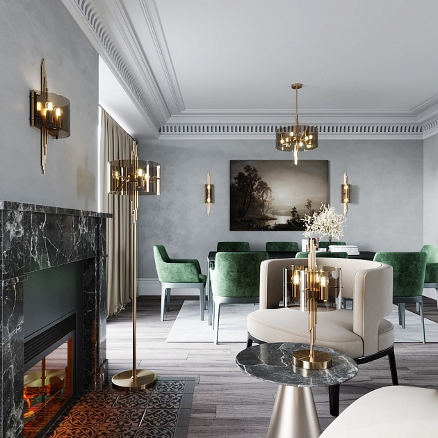 Торшер Odeon Light Exclusive Margaret 4895/3F изображение 7 Торшер Odeon Light Exclusive Margaret 4895/3F Фото № 7