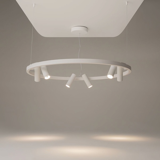 Подвесная светодиодная люстра Maytoni Satellite MOD102PL-L42WK изображение 6 Подвесная светодиодная люстра Maytoni Satellite MOD102PL-L42WK Фото № 6