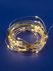 Светодиодная гирлянда Uniel Роса теплый белый ULD-S0500-050/SCB/2AA Warm White IP20 Dew UL-00005265 4