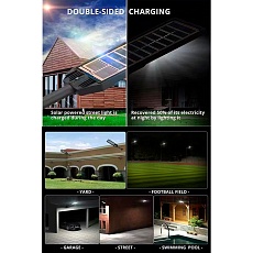 Уличный консольный светодиодный светильник Arte Lamp Avior A9400AL-1BK 2