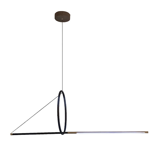 Подвесной светодиодный светильник Gerhort G91057/2BK Фото № 1