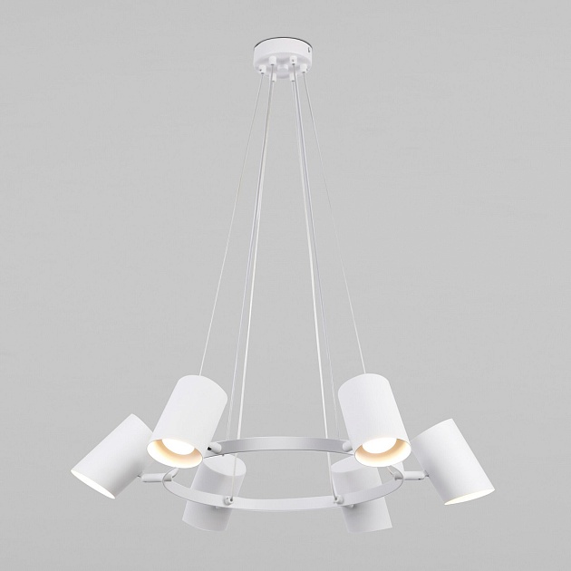 Подвесная люстра Eurosvet Splay 70147/6 белый Фото № 1