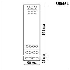 Драйвер Novotech IP20 100W 24V EASY 359454 1