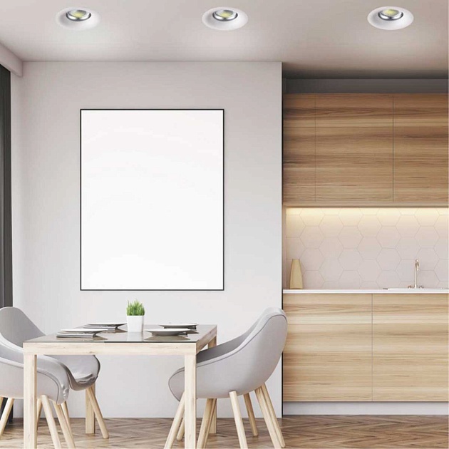 Встраиваемый светодиодный светильник Novotech Spot Glok 358025 Фото № 3