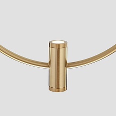 Подвесной светодиодный светильник Eurosvet Layla 50257/1 Led латунь 3