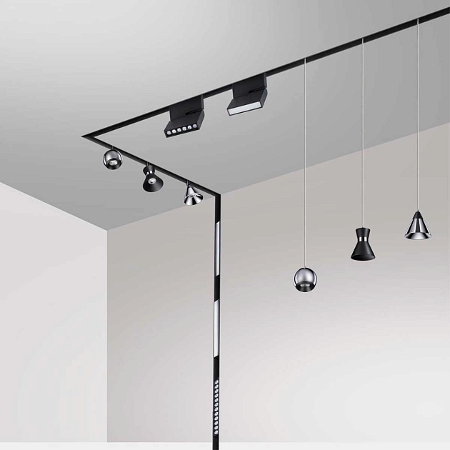 Трековый низковольтный светодиодный светильник Novotech Shino Flum 358420 Фото № 5