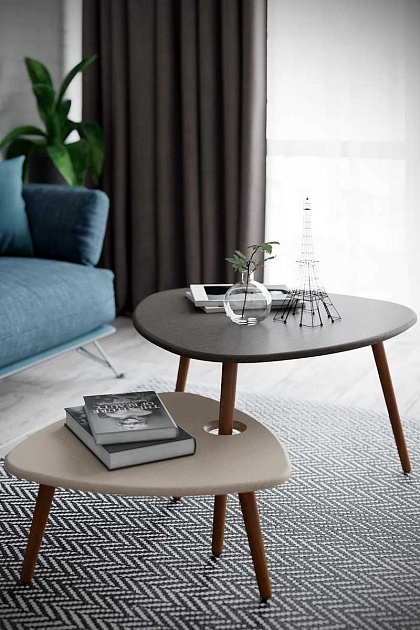 Журнальный стол Мебелик Стилгрей 005018 изображение 5 Журнальный стол Мебелик Стилгрей 005018 Фото № 5