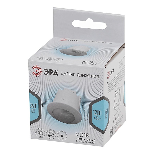 Датчик движения инфракрасный ЭРА MD 018 Б0043795 Фото № 3