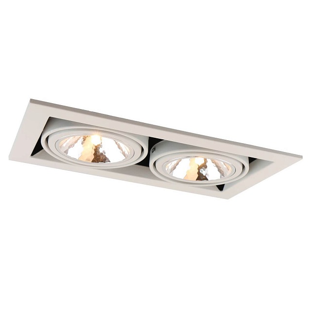 Встраиваемый светильник Arte Lamp Cardani Semplice A5949PL-2WH Фото № 1