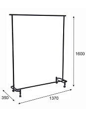 Гардеробная вешалка Мебелик Пико 26 001314 2