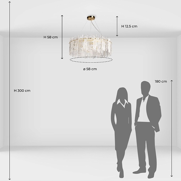 Подвесная люстра De City Арман 462010906 изображение 2 Подвесная люстра De City Арман 462010906 Фото № 2
