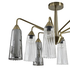 Потолочная люстра Indigo Campana 13028/8R Brass V000510 2