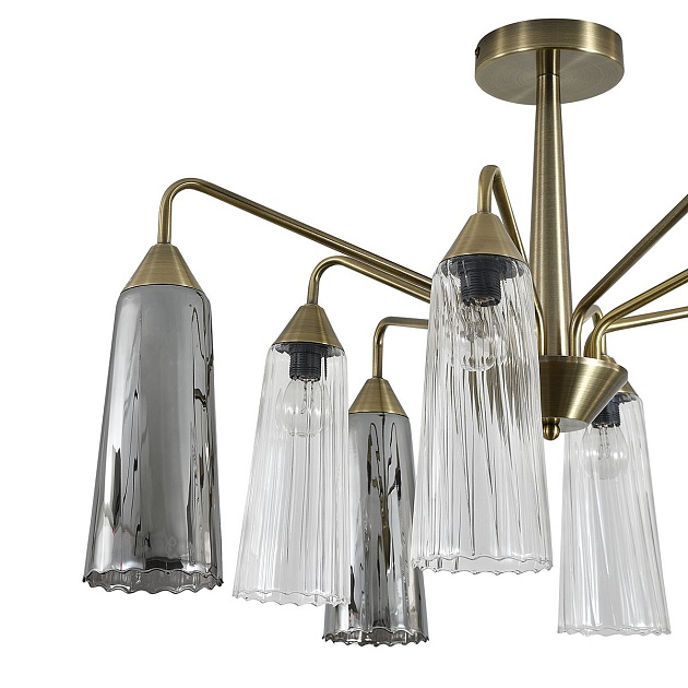 Потолочная люстра Indigo Campana 13028/8R Brass V000510 Фото № 3