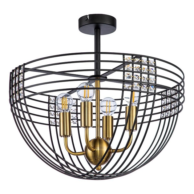 Потолочный светильник Indigo Fresco 10001/4C Black V000104 изображение 2 Потолочный светильник Indigo Fresco 10001/4C Black V000104 Фото № 2