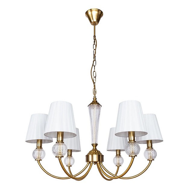 Подвесная люстра Arte Lamp Gracie A7301LM-6PB Фото № 1