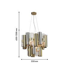 Подвесная люстра Favourite Rulla 4477-8P 1
