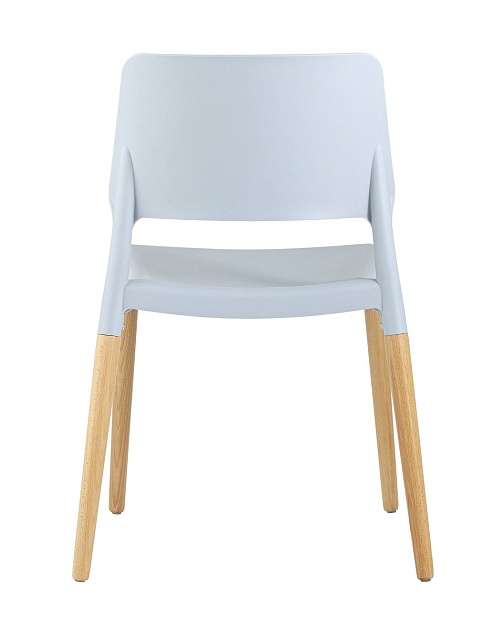 Кухонный стул Stool Group BISTRO серо-голубой с деревян. ножками 8086107 Фото № 4