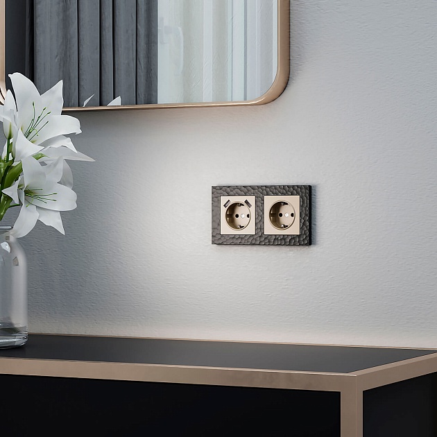 Накладка для розетки USB Werkel шампань W1179511 4690389157462 Фото № 7