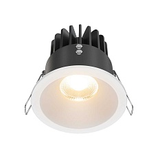 Встраиваемый светильник Maytoni Technical Downlight DL034-01-12W2.7K-W