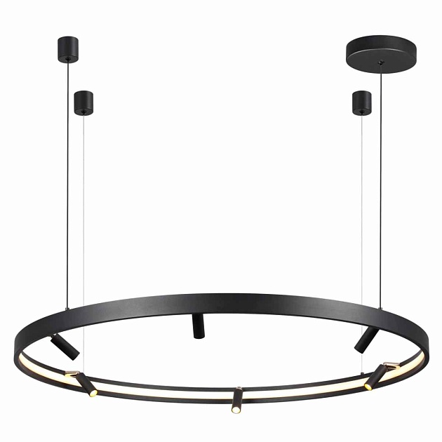 Подвесная светодиодная люстра Odeon Light Hightech Fonda 4317/93L изображение 4 Подвесная светодиодная люстра Odeon Light Hightech Fonda 4317/93L Фото № 4