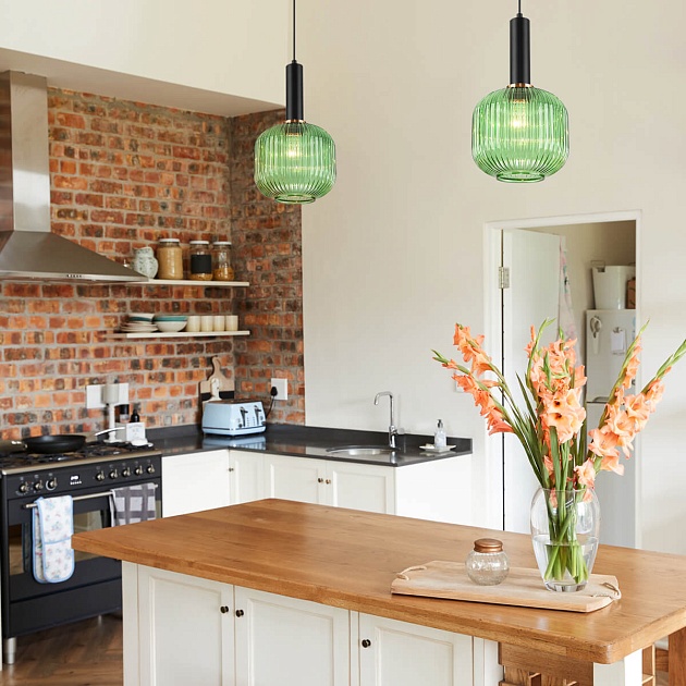 Подвесной светильник Eurosvet 50182/1 зеленый Фото № 5