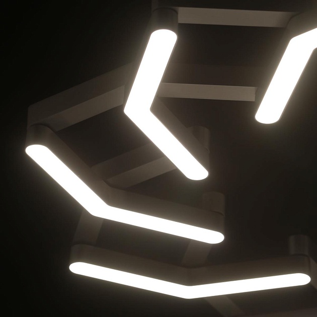 Подвесная светодиодная люстра De Markt Ракурс 631018201 Фото № 5