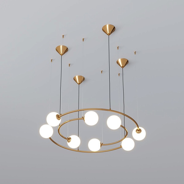 Подвесная люстра Bogates Brook 359/8 латунь Фото № 1