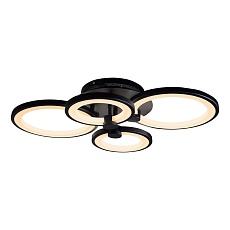 Потолочная светодиодная люстра iLedex Ring A001/4 BK 2