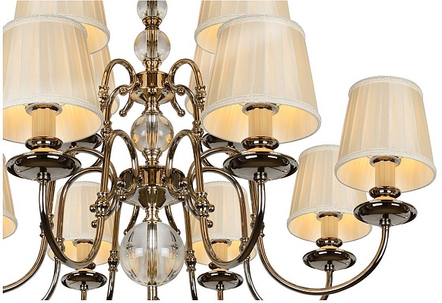 Подвесная люстра iLamp Armonia P2510-8+4 Nic изображение 2 Подвесная люстра iLamp Armonia P2510-8+4 Nic Фото № 2