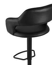 Барный стул Stool Group Рич черный черная ножка PEACHEY BLACK 5