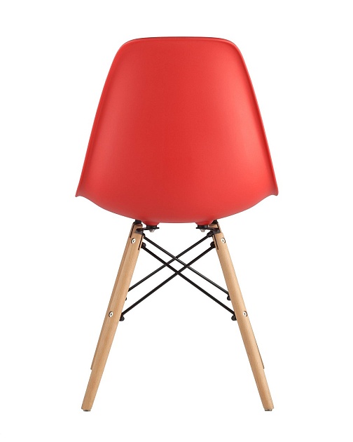 Комплект стульев Stool Group DSW красный x4 УТ000005354 изображение 3 Комплект стульев Stool Group DSW красный x4 УТ000005354 Фото № 3
