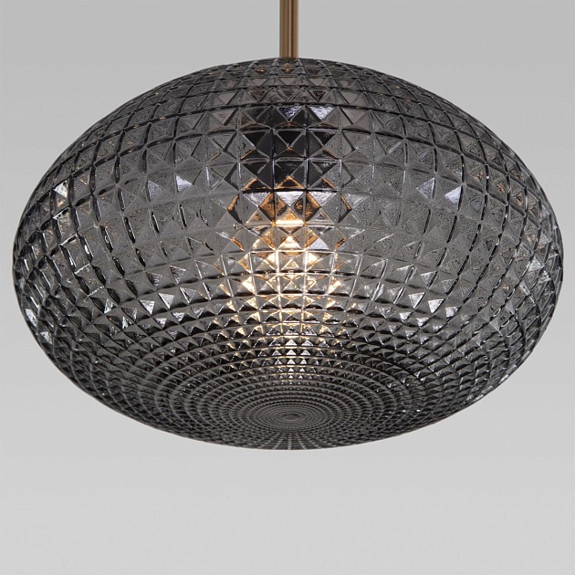 Подвесной светильник Eurosvet Gem 50263/1 темно-серый изображение 4 Подвесной светильник Eurosvet Gem 50263/1 темно-серый Фото № 4