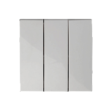 Выключатель трехклавишный ЭРА Elegance 10AX 250V 14-1107-01 Б0034249 1