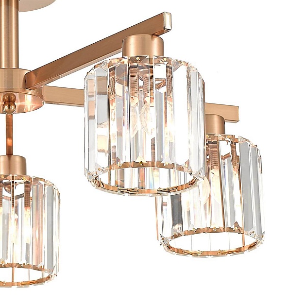 Потолочная люстра Escada Adorn 692/5P Сopper изображение 3 Потолочная люстра Escada Adorn 692/5P Сopper Фото № 3
