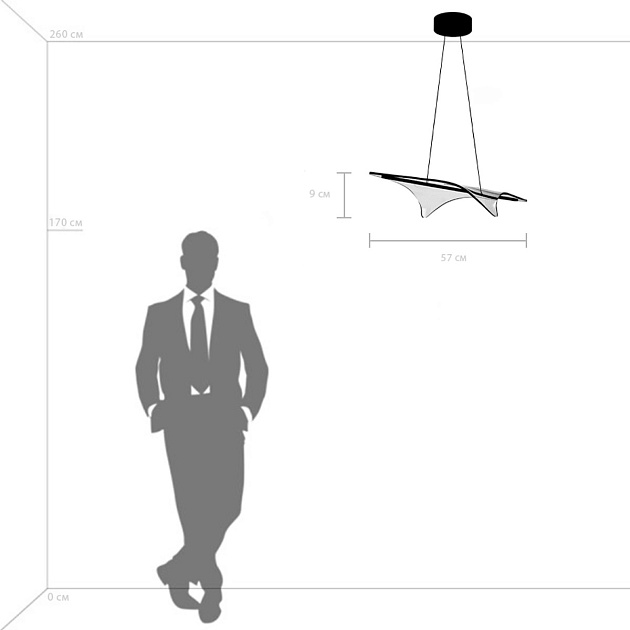 Подвесная светодиодная люстра Lightstar Varese 731303 Фото № 2