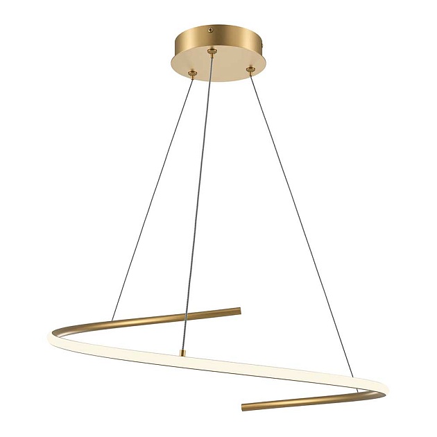 Подвесной светодиодный светильник Maytoni Curve MOD242PL-L33BSK Фото № 1