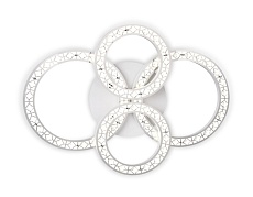 Потолочная светодиодная люстра Ambrella light Ice FA163 2