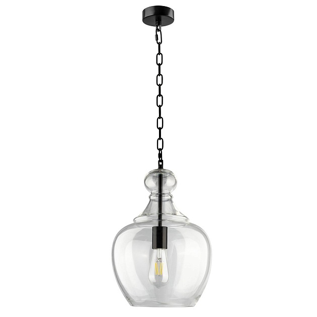 Подвесной светильник Crystal Lux CONSTANCIA SP1 BROWN изображение 1 Подвесной светильник Crystal Lux CONSTANCIA SP1 BROWN Фото № 1