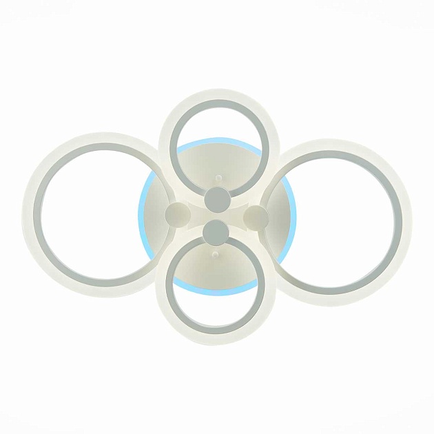 Потолочная светодиодная люстра Evoluce Cerina SLE500552-04RGB изображение 6 Потолочная светодиодная люстра Evoluce Cerina SLE500552-04RGB Фото № 6