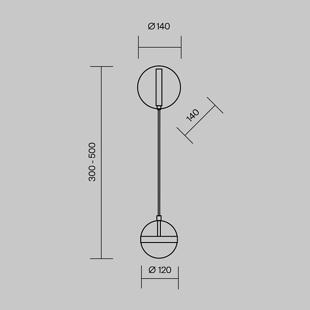 Бра Maytoni Area MOD295WL-L12BBS3K Фото № 9