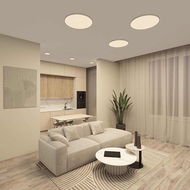 Накладной светильник Denkirs THIN DK6520-WH изображение 3 Накладной светильник Denkirs THIN DK6520-WH Фото № 3