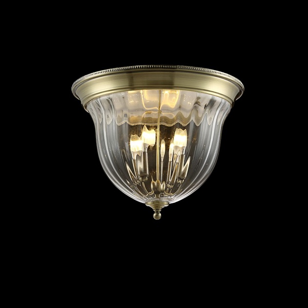 Потолочный светильник Crystal Lux Jugo PL4 Bronze/Transparente Фото № 3