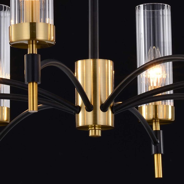 Потолочный светильник ILLUMICO IL5177-8PLS-29 BRASS TUBO изображение 4 Потолочный светильник ILLUMICO IL5177-8PLS-29 BRASS TUBO Фото № 4
