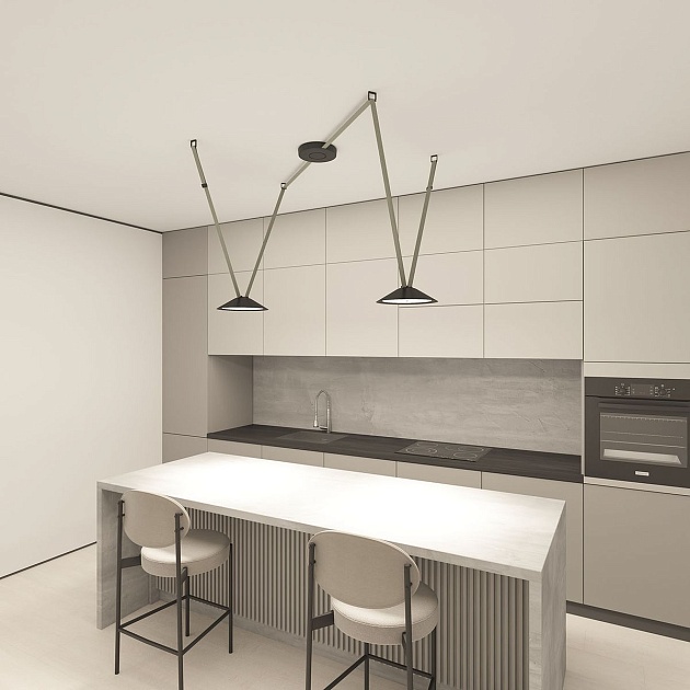 Трековый светильник Denkirs Belty Flow DK5565-BK Фото № 5