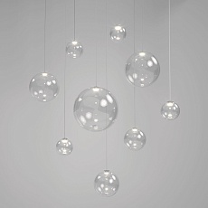 Подвесной светодиодный светильник Eurosvet Wonder 50232/1 Led прозрачный 2