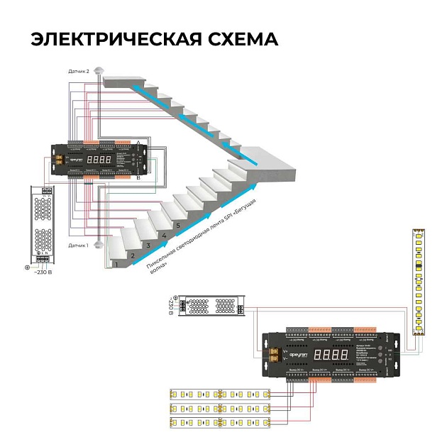 Контроллер для лестницы Apeyron 04-63 Фото № 8